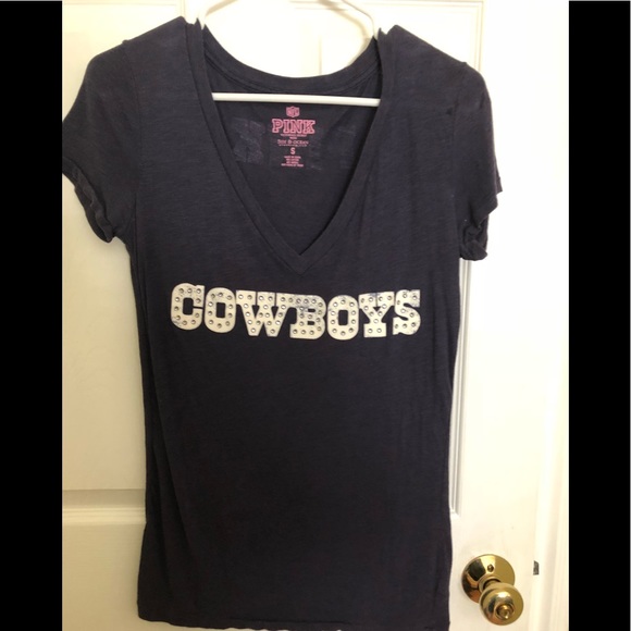 PINK Victoria's Secret Tops - Victoria Secret Pink- Dallas Cowboys T-Shirt, S